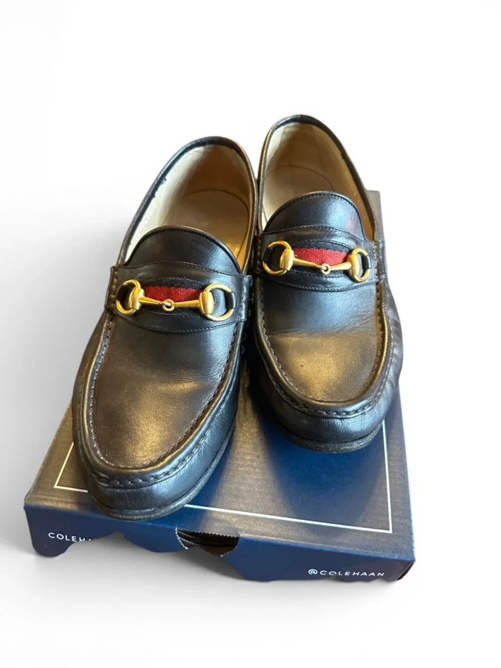Gucci Black Leather Horsebit Loafers 10.5 D-Men’s Size 110 0010/2